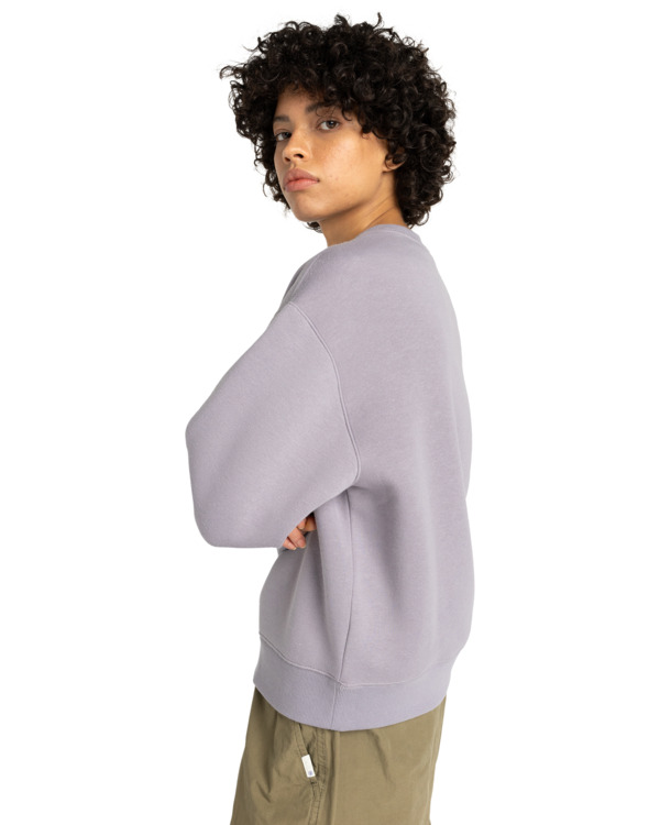 1 Element Co Cr W - Sweat pour Femme Gris ELJFT00123 Element