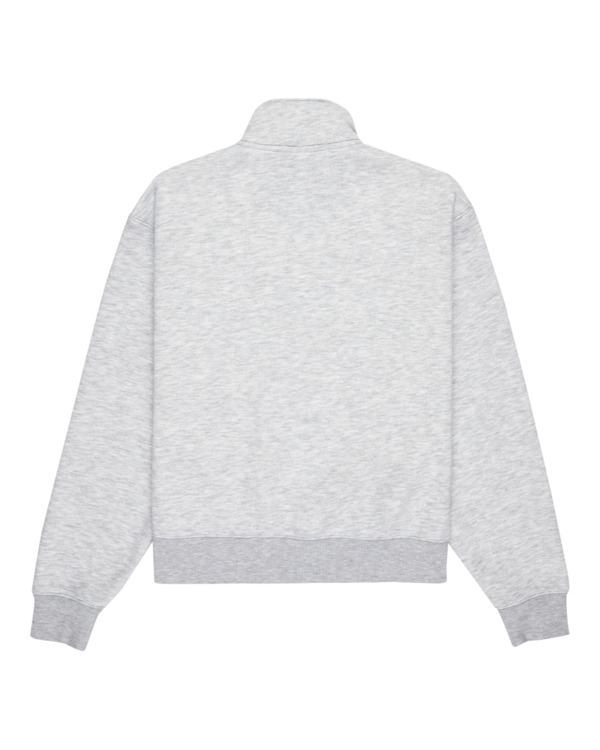 6 Element Co W - Sweatshirt à fermeture zippée pour Femme Gris ELJFT00124 Element