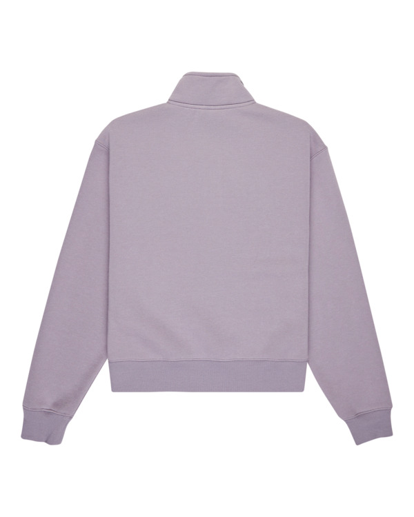 6 Element Co W - Sweatshirt à fermeture zippée pour Femme Gris ELJFT00124 Element