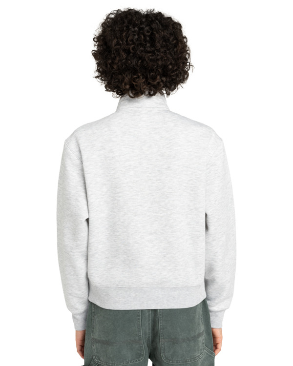 4 Element Co W - Sweatshirt à fermeture zippée pour Femme Gris ELJFT00124 Element