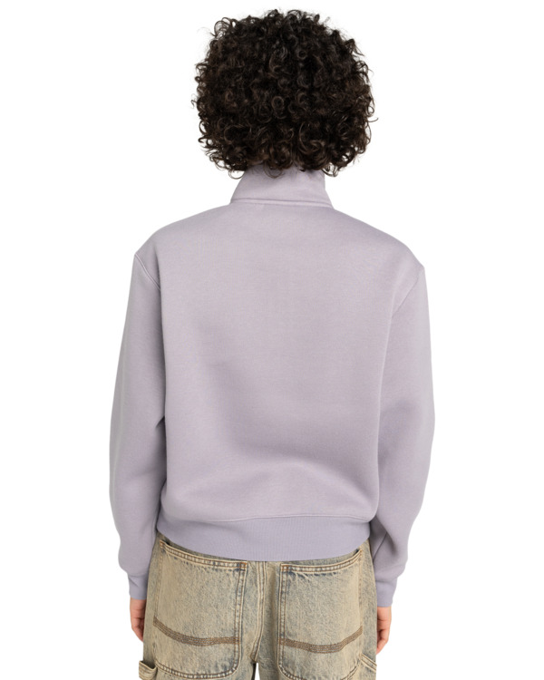 4 Element Co W - Sweatshirt à fermeture zippée pour Femme Gris ELJFT00124 Element