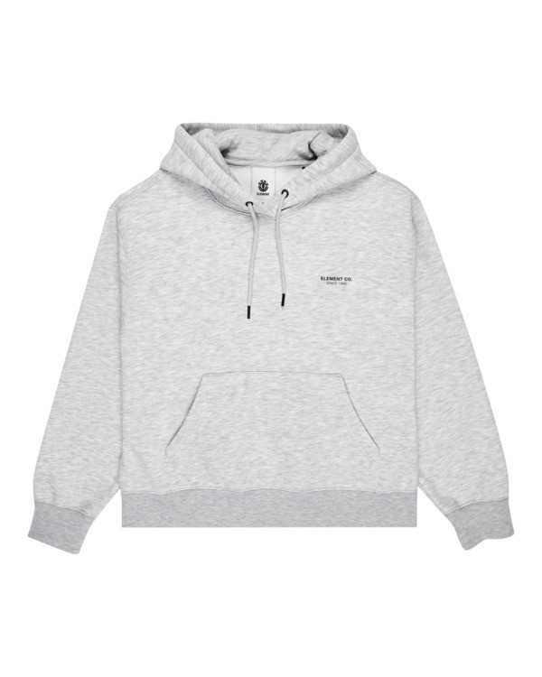 5 Element Co Po W - Sweat à capuche pour Femme Gris ELJFT00125 Element