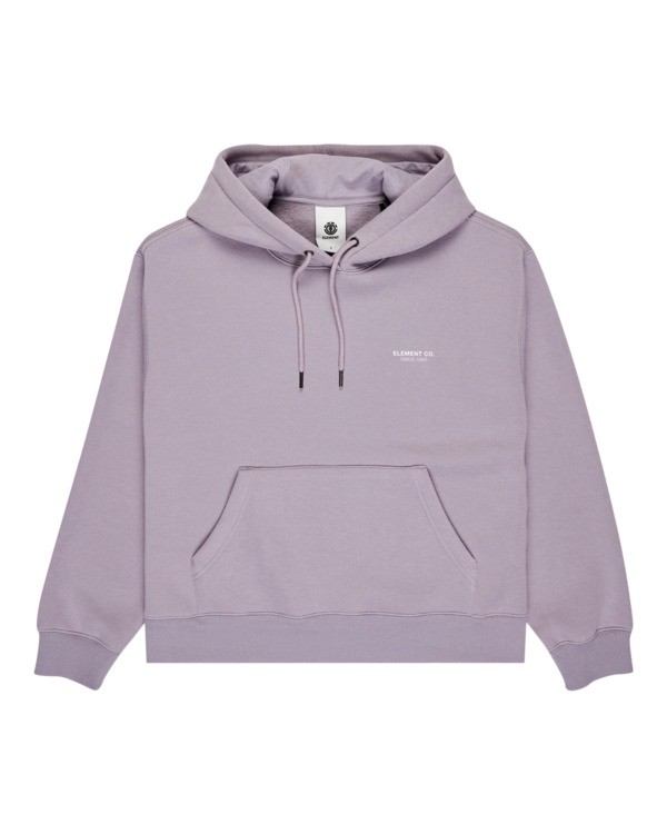5 Element Co Po W - Sweat à capuche pour Femme Gris ELJFT00125 Element