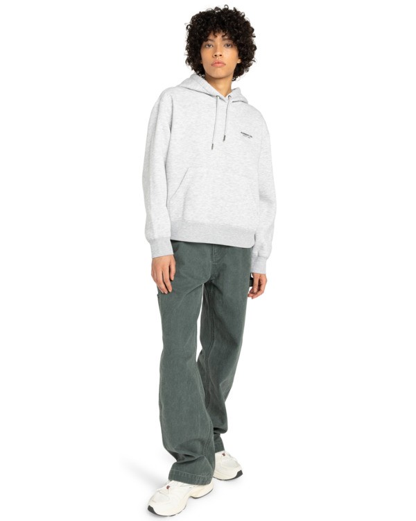 3 Element Co Po W - Sweat à capuche pour Femme Gris ELJFT00125 Element