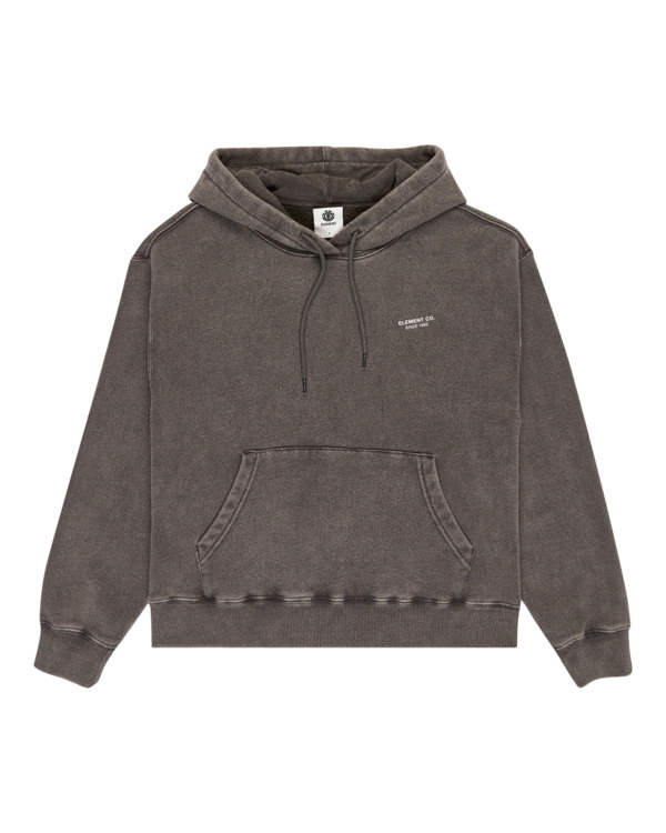 5 Element Co Washed Po W - Felpa con cappuccio da Donna Black ELJFT00126 Element