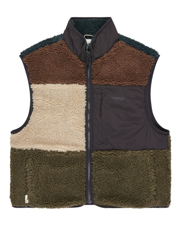5 Lake Sherpa W - Sherpa-Weste für Frauen Schwarz ELJJK00123 Element
