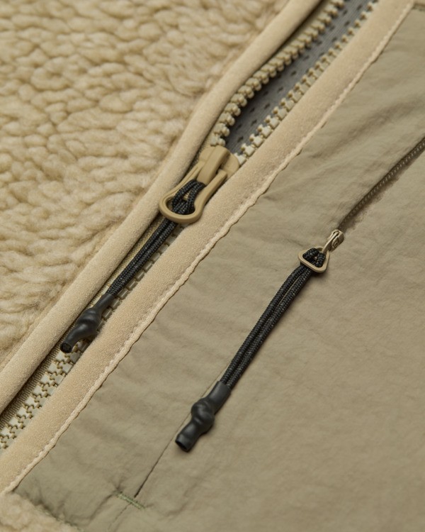 10 Oak Sherpa W - Sherpa Jacket for Women Beige ELJJK00124 Element