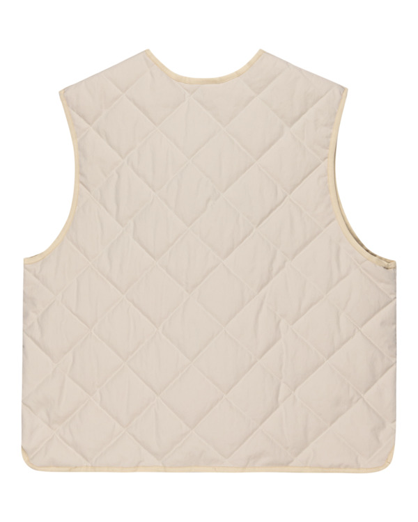 7 Reija - Waterproof Quilted Vest for Women Beige ELJJK00137 Element