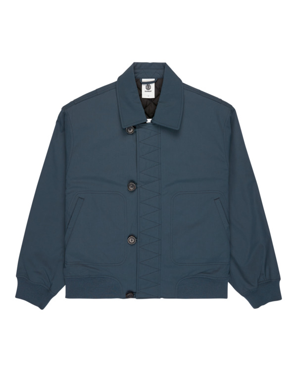 6 Deck Bomber - Bomber Jacket for Women Blue ELJJK00140 Element