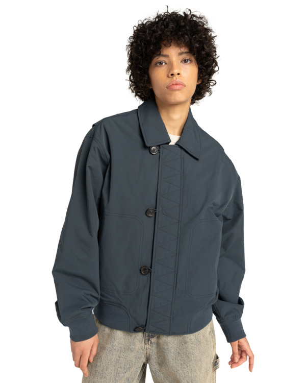 3 Deck Bomber - Bomber Jacket for Women Blue ELJJK00140 Element