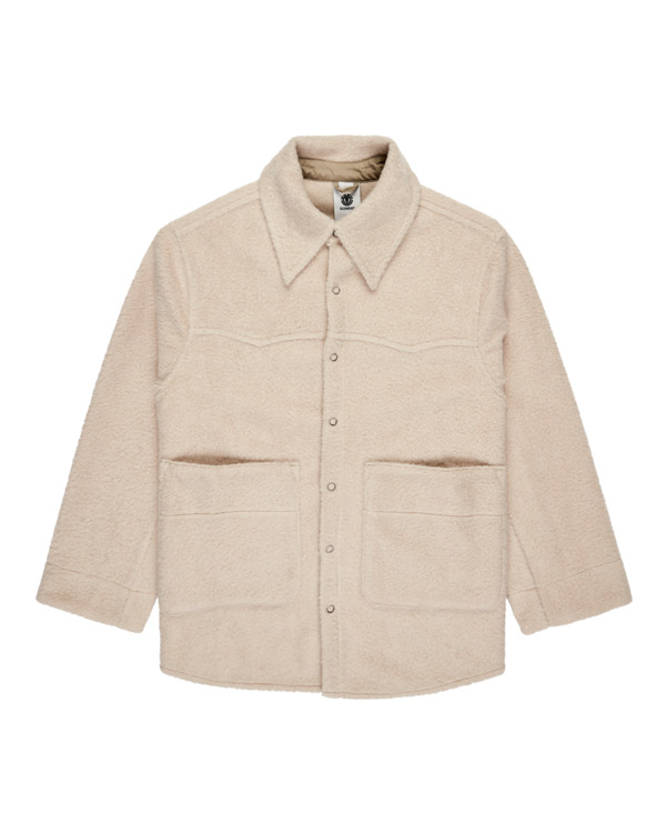 6 Shepherd Overshirt W - Overshirt for Women Beige ELJJK00143 Element