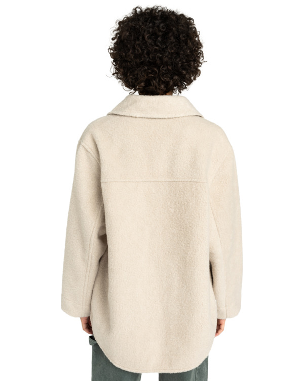 5 Shepherd Overshirt W - Overshirt for Women Beige ELJJK00143 Element