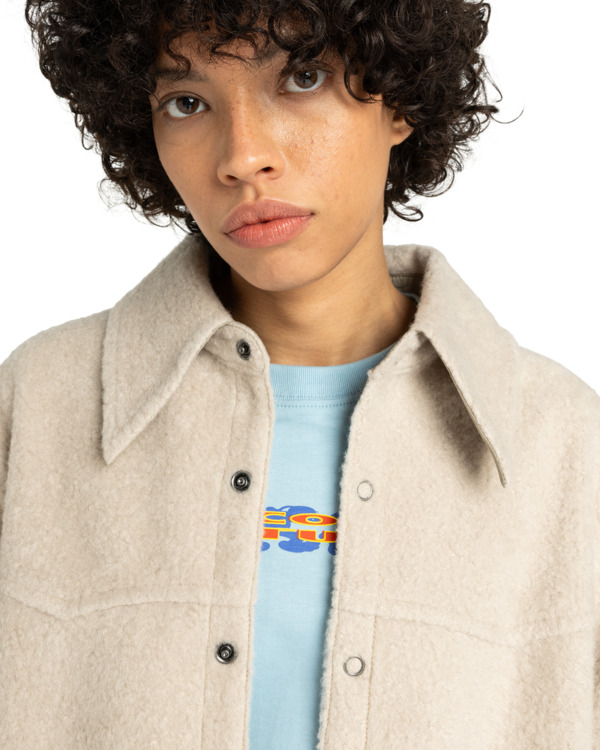 2 Shepherd Overshirt W - Overshirt for Women Beige ELJJK00143 Element