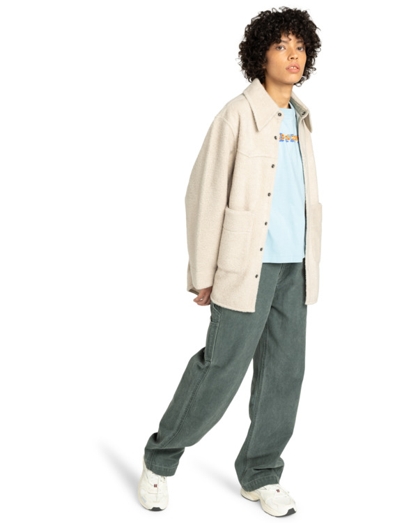 4 Shepherd Overshirt W - Overshirt for Women Beige ELJJK00143 Element