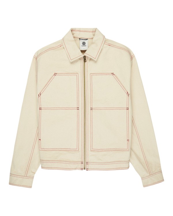 7 Chore Canvas - Denim-Jacke für Frauen Weiss ELJJK00144 Element