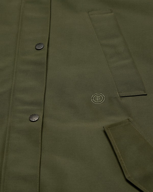 9 Fishtail Parka W Gr&uuml;n ELJJK00149 Element