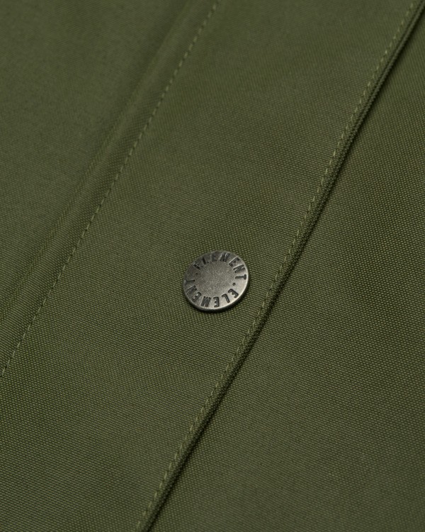 14 Fishtail Parka W Gr&uuml;n ELJJK00149 Element
