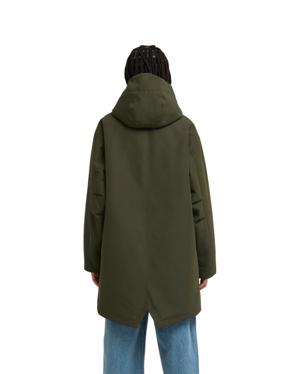 3 Fishtail Parka W Gr&uuml;n ELJJK00149 Element