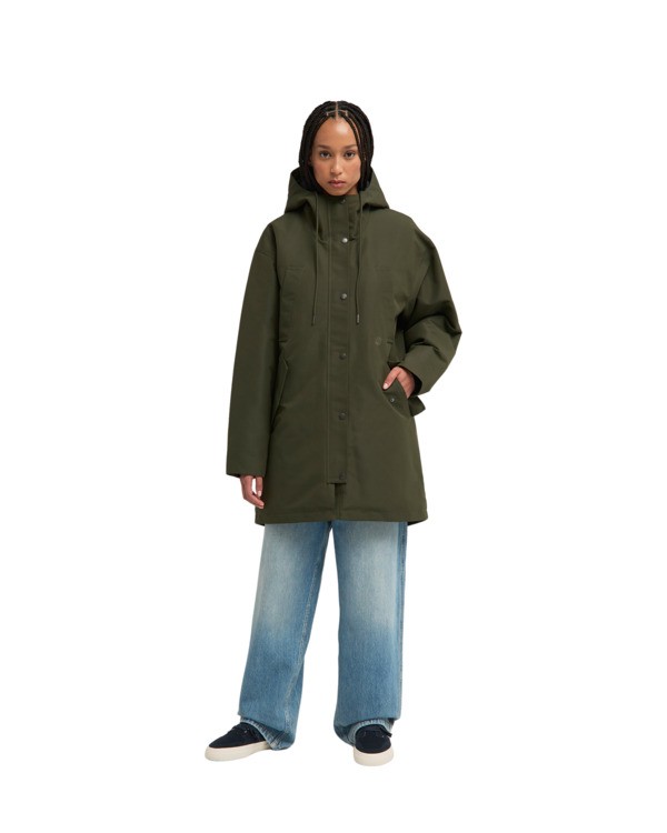 2 Fishtail Parka W Gr&uuml;n ELJJK00149 Element
