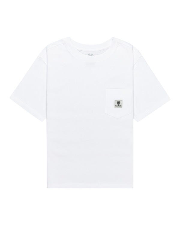 0 Basic Pocket - T-Shirt for Women White ELJKT00101 Element