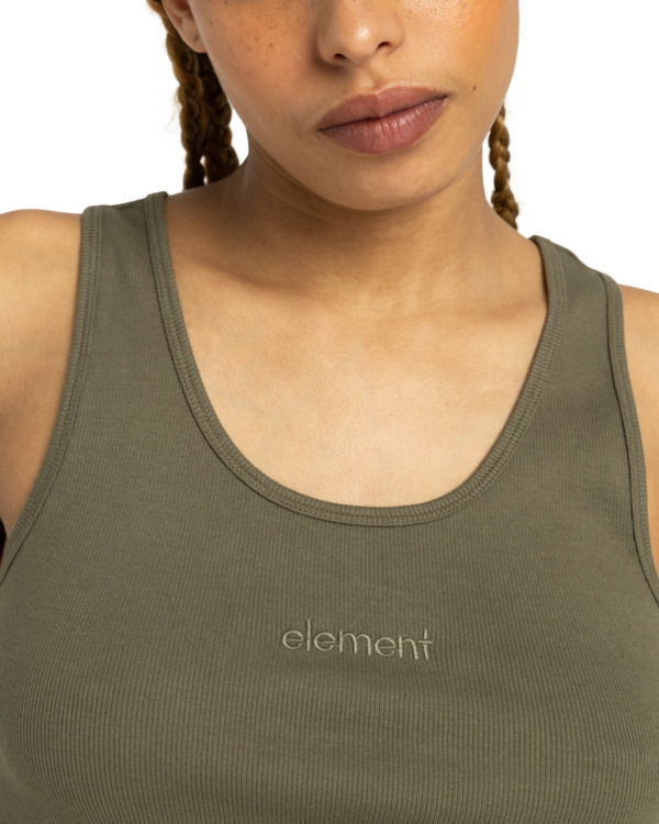 1 Yarnhill - Tank-Top für Frauen Grün ELJKT00116 Element