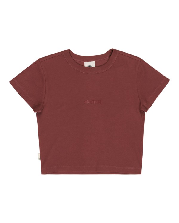 3 Yarnhill - T-shirt met Korte mouw voor Dames Purple ELJKT00117 Element