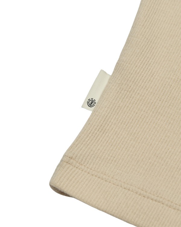 10 Yarnhill - T-shirt de mangas curtas para Mulher Beige ELJKT00117 Element