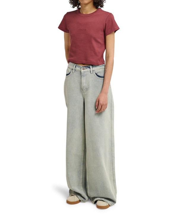 1 Yarnhill - T-shirt met Korte mouw voor Dames Purple ELJKT00117 Element