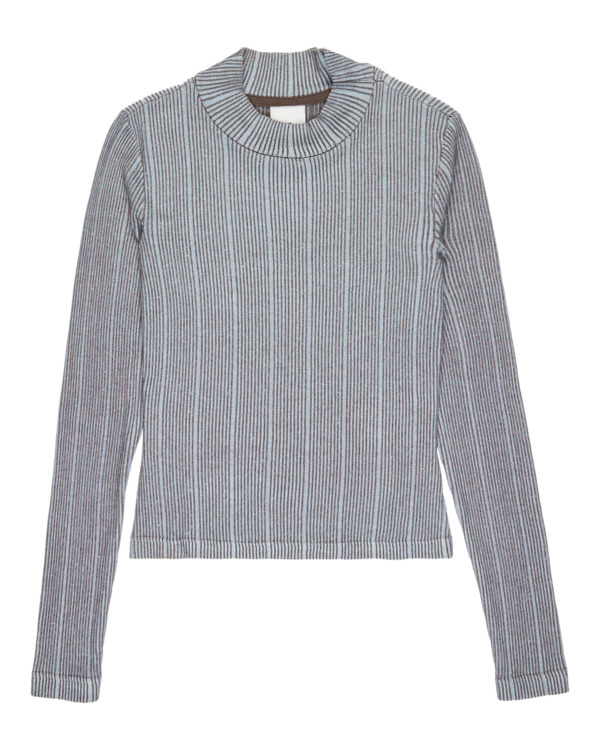 5 Roll Neck W - Camisola de manga comprida para mulher Azul ELJKT00125 Element