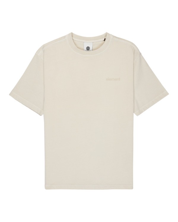 5 Lowcase - Short Sleeve T-Shirt for Women Beige ELJKT00130 Element