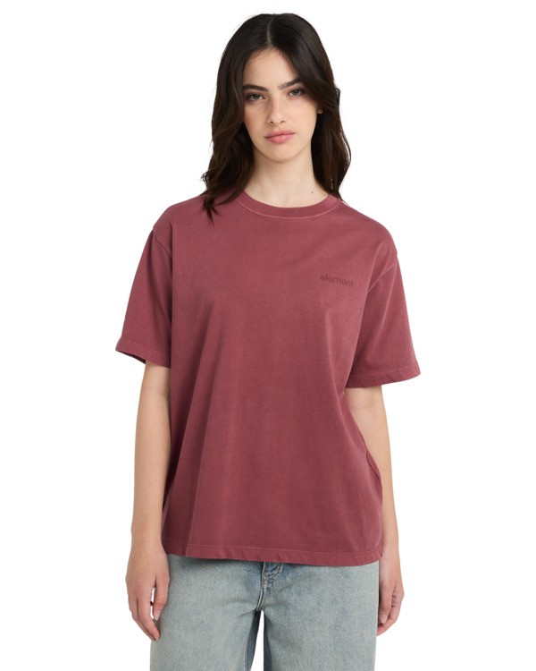 0 Lowcase - Short Sleeve T-Shirt for Women Purple ELJKT00130 Element