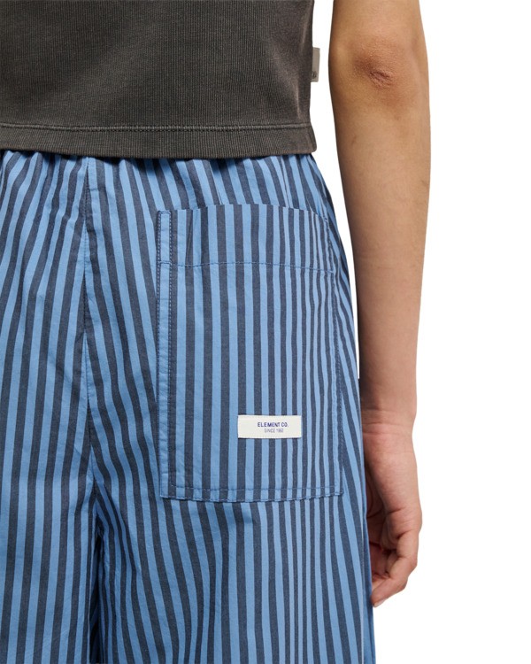 3 Chillin - Pantaloni con vita elastica da Donna Blue ELJNP00123 Element