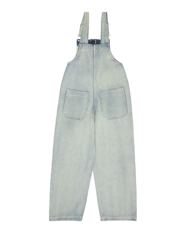 6 70 Dungaree W - Pantalón de peto carpintero para mujer Gris ELJNP00125 Element