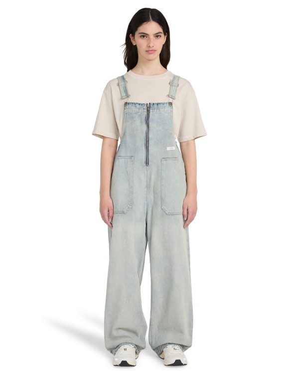 0 70 Dungaree W - Pantalón de peto carpintero para mujer Gris ELJNP00125 Element
