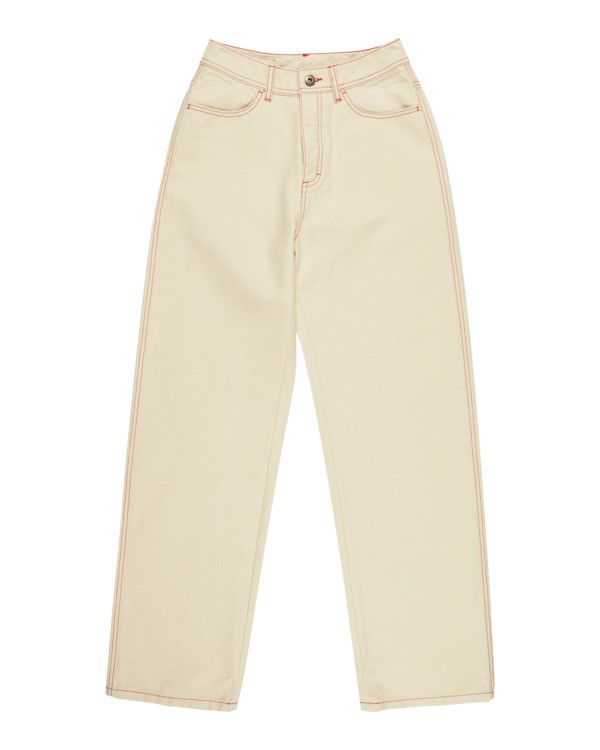 0 365 Canvas W - Pantalones para mujer Blanco ELJNP00128 Element