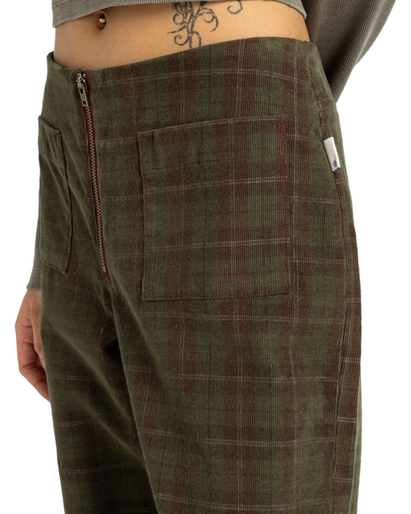 2 Westward Corduroy W - Relaxed Fit Kordhose für Frauen Rot ELJNP00129 Element