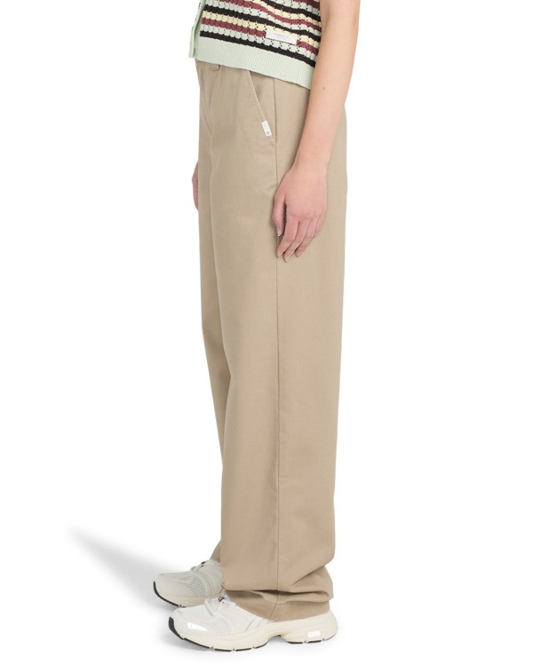 1 Work Hw W - Pantalón chino para mujer Beige ELJNP00130 Element
