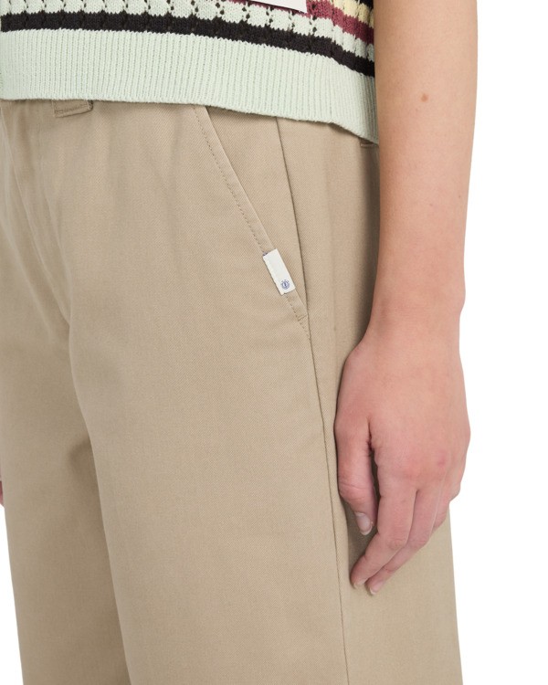 2 Work Hw W - Pantalón chino para mujer Beige ELJNP00130 Element