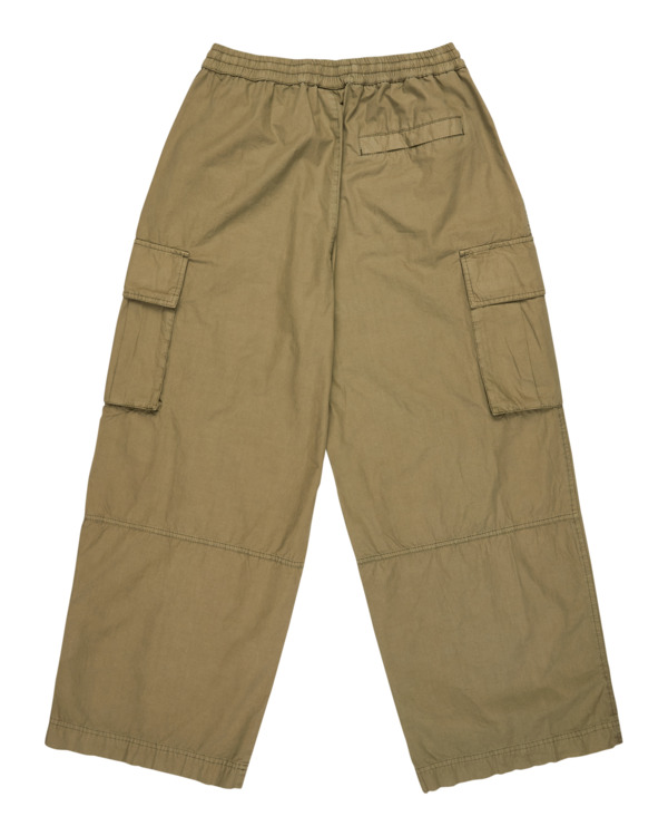 7 Wide Cargo W - Pantaloni Cargo da Donna Brown ELJNP00131 Element
