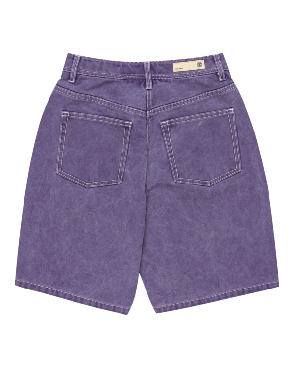 7 365 Canvas 19" - Shorts mit unelastischem Bund für Frauen Violett ELJNS00120 Element