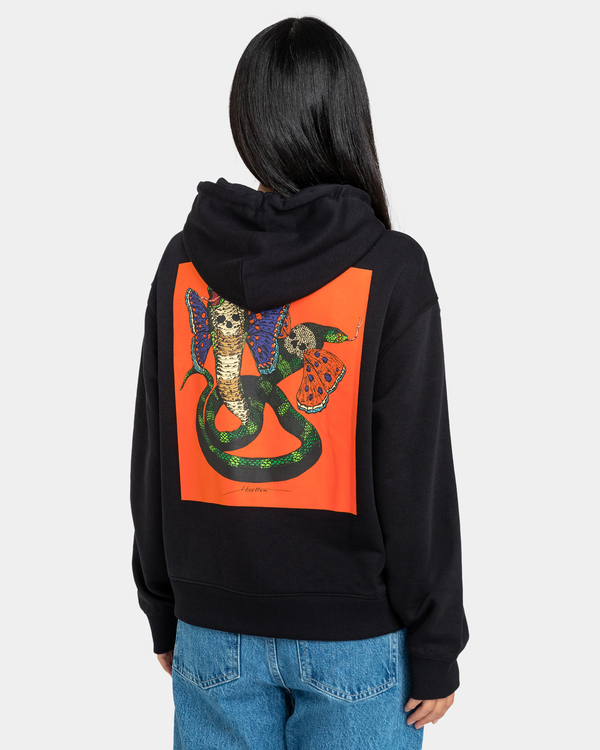6 HIROTTON SNAKE HOOD WOMEN  ELJSF00121 Element