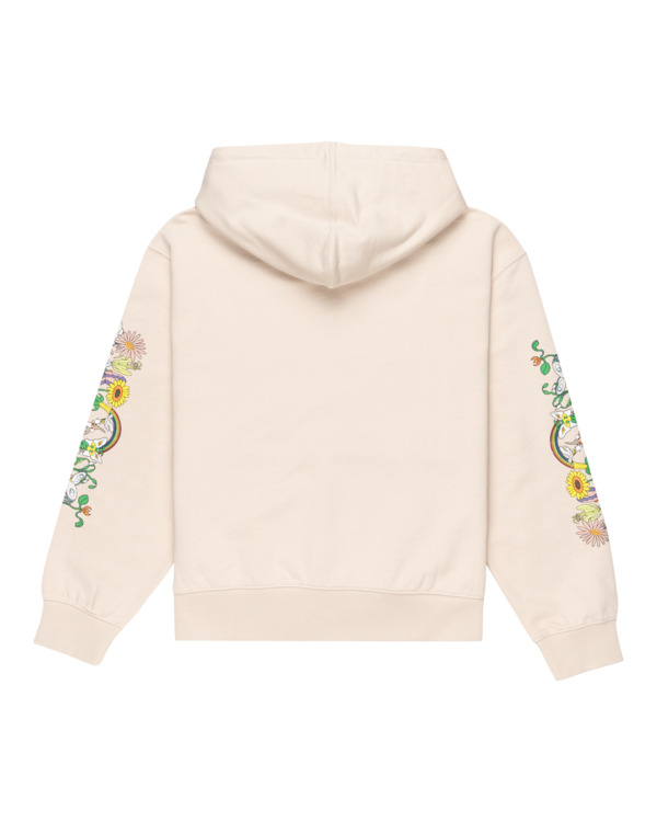 8 Party Flower - Sudadera con capucha para Mujer Beige ELJSF00128 Element