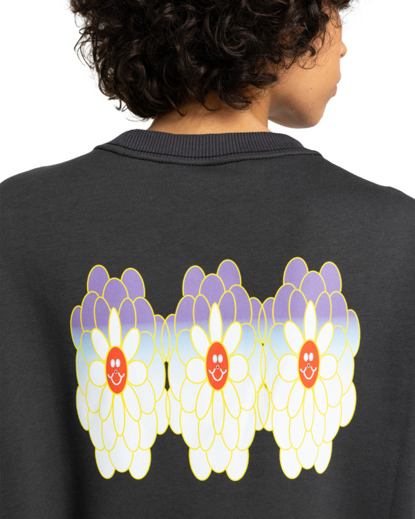 3 Triplets Cr W - Sweatshirt for Women Black ELJSF00129 Element