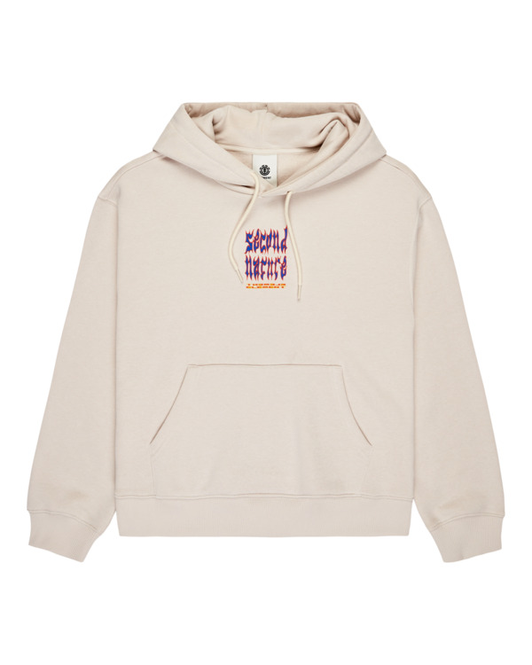 6 Second Nature Po W - Kapuzenpulli für Frauen Beige ELJSF00130 Element
