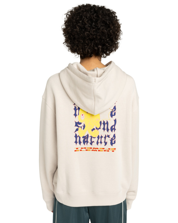 5 Second Nature Po W - Kapuzenpulli für Frauen Beige ELJSF00130 Element