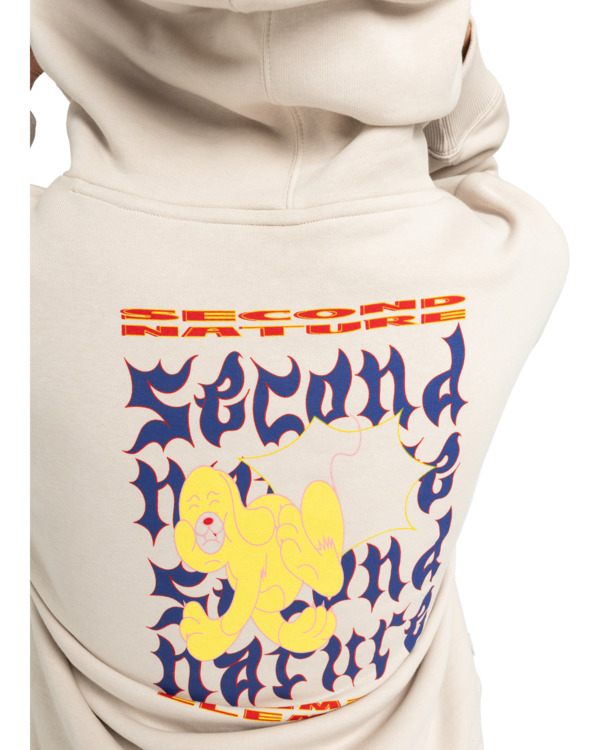 3 Second Nature Po W - Kapuzenpulli für Frauen Beige ELJSF00130 Element