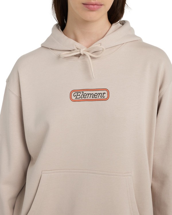 2 Too Wild - Kapuzenpulli f&uuml;r Frauen Beige ELJSF00131 Element