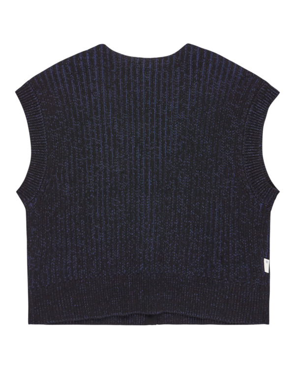 6 2Tone Rib W - Camisola sem mangas para mulher Azul ELJSW00111 Element