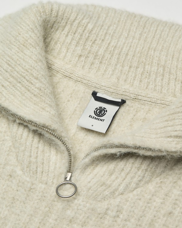 6 High Neck Quarter Beige ELJSW00127 Element