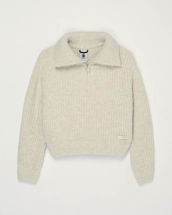4 High Neck Quarter Beige ELJSW00127 Element